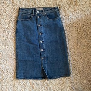 Everlane Denim Skirt